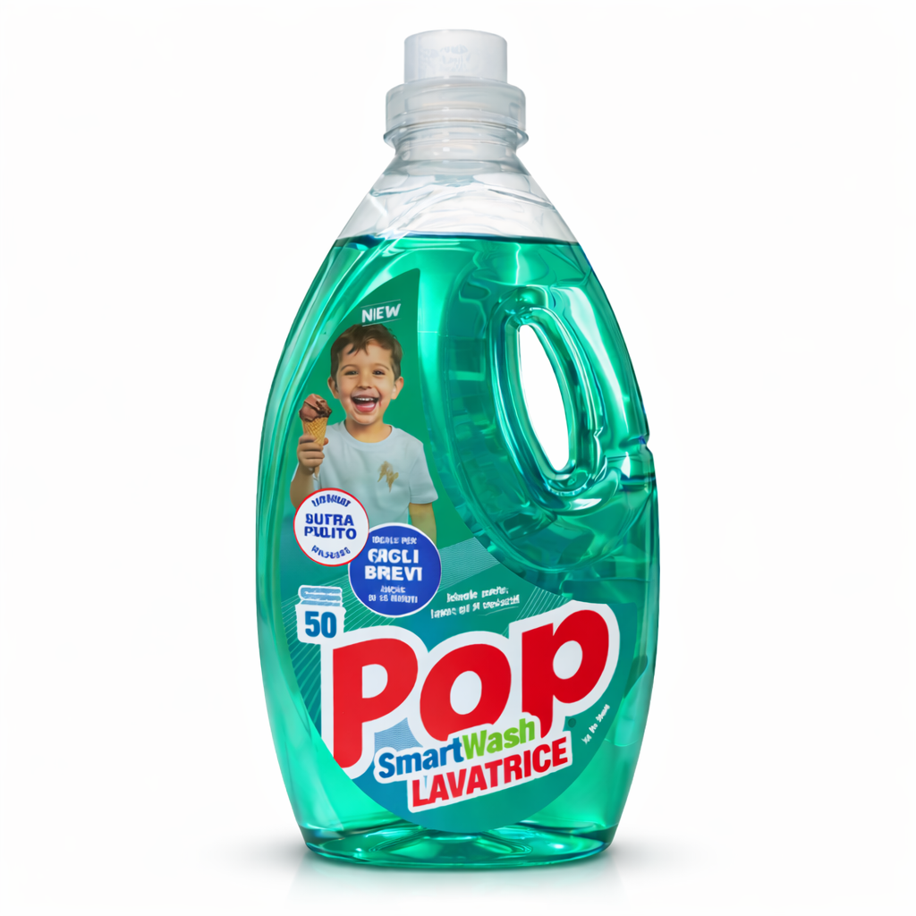 Pop SmartWash Lavatrice – Verde (Ultra Pulito / Lavaggi Frequenti)