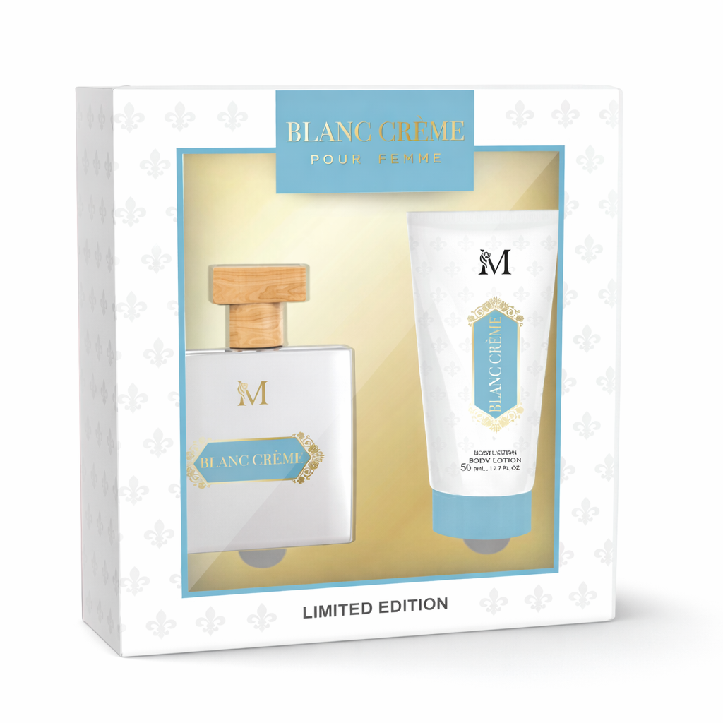 Blanc Crème Pour Femme – Cofanetto Profumo & Crema Corpo – Limited Edition